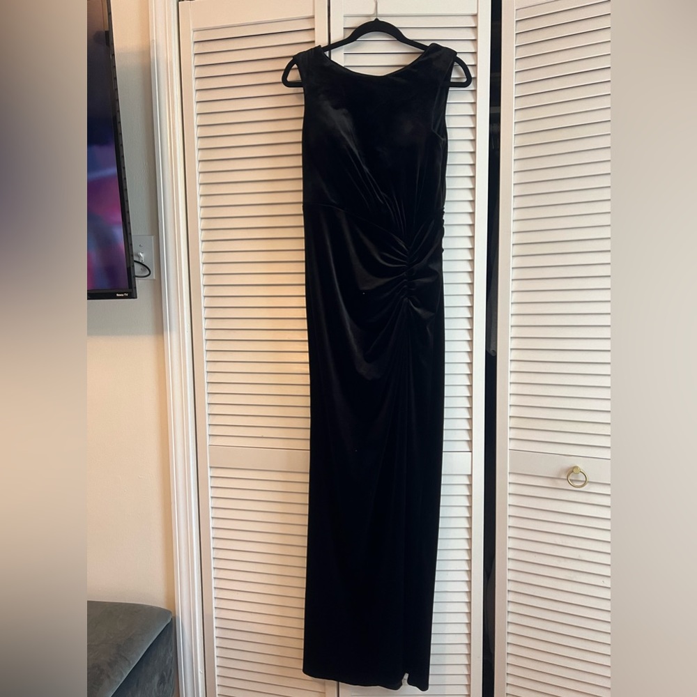 Velvet bridesmaids dress, used once!